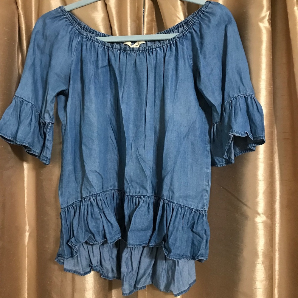 Chambray Blouse